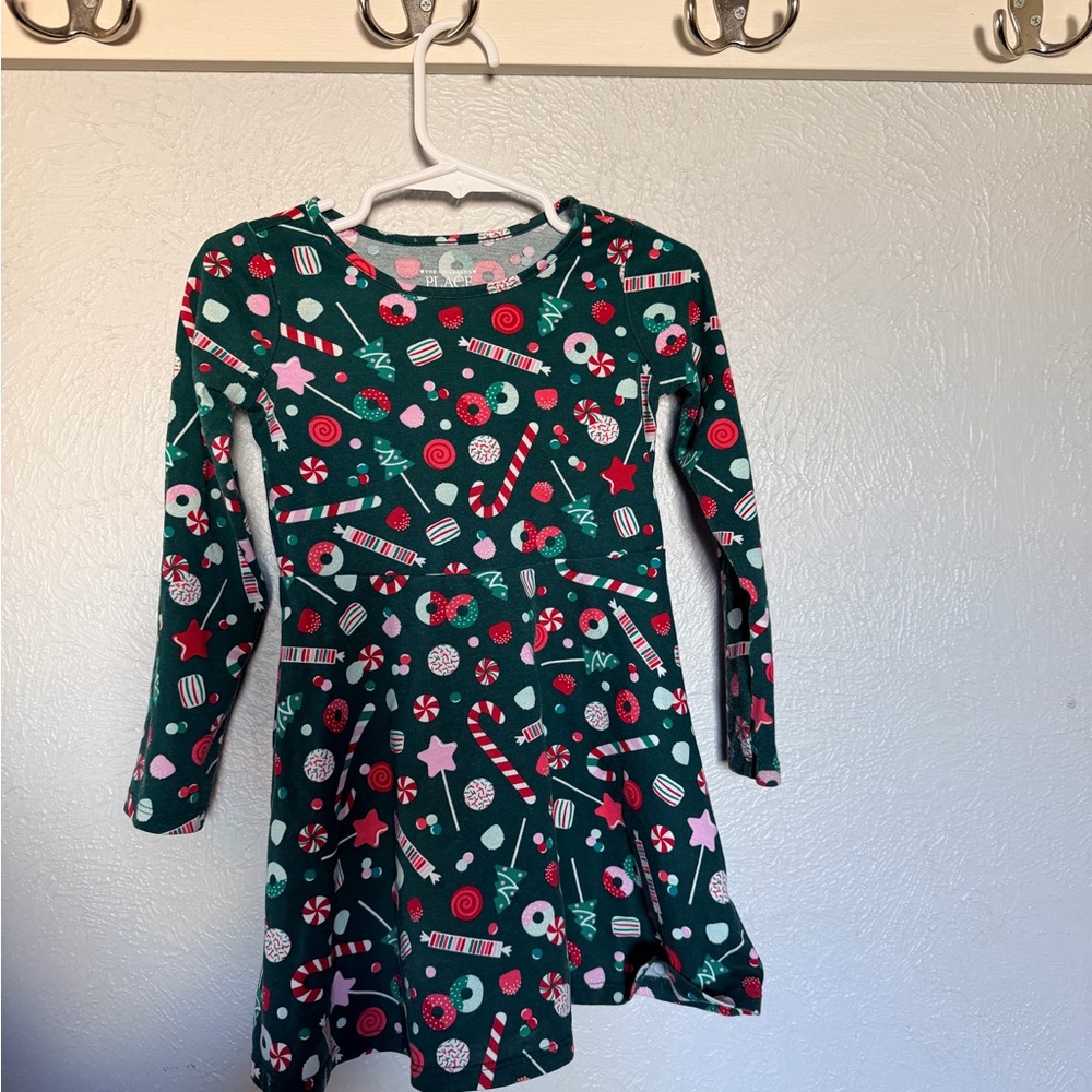 Green Christmas dress